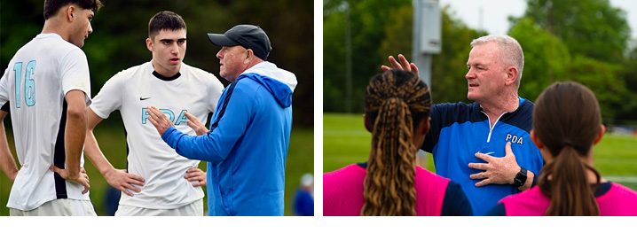 Gerry McKeown and Mike O'Neill of Players Development Academy - PDA