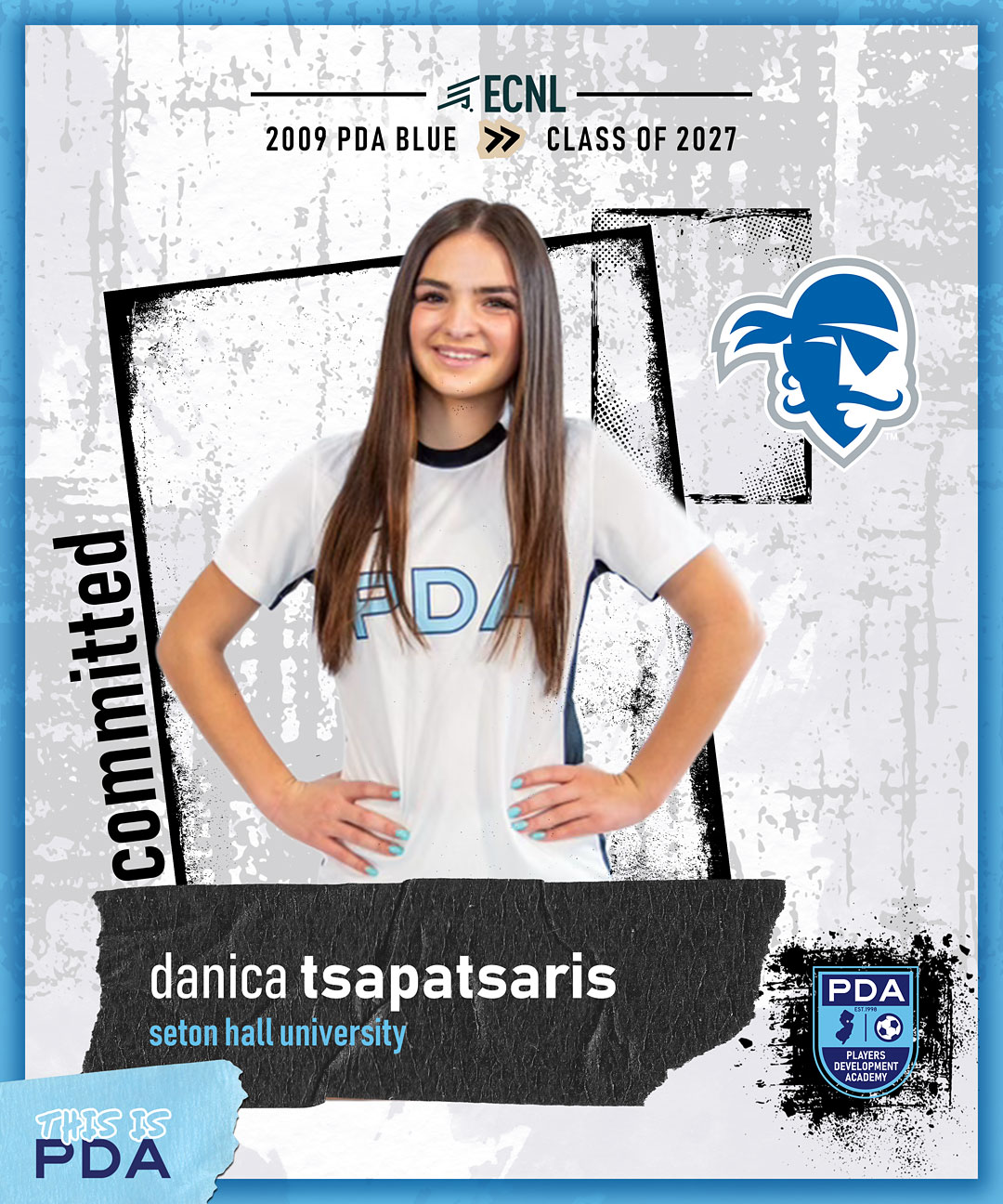 Danica Tsapatsaris - Seton Hall University